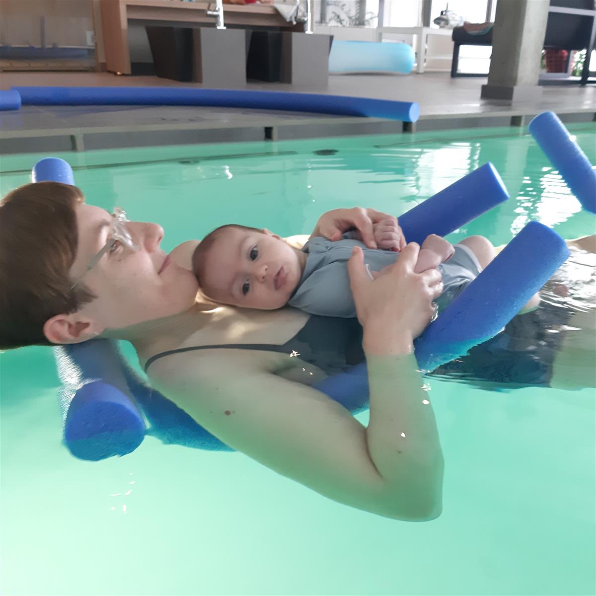 AQUANATAL - POST natale yoga in het water MET BABY - SESSIE zaterdag 9 NOVEMBER 2024 om 10u00 @ DILBEEK